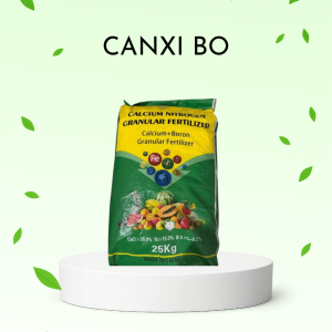 {CHÍNH HÃNG} Phân Bón Canxi Bo Chống Rụng Trái Thối Trái Nứt Trái - bao 25kg