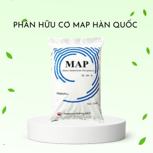 [CHÍNH HÃNG] Phân Bón MAP 12-61-0 (Mono amoni phosphate) Hàn Quốc- Bao 25kg